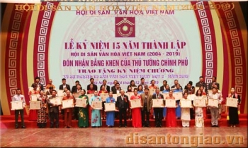 Lễ kỷ niệm 15 năm thành lập Hội Di sản Văn hóa Việt Nam
